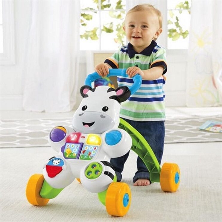 Fisher-Price® bīdamā rotaļlieta - staigulis Zebra, DLD80