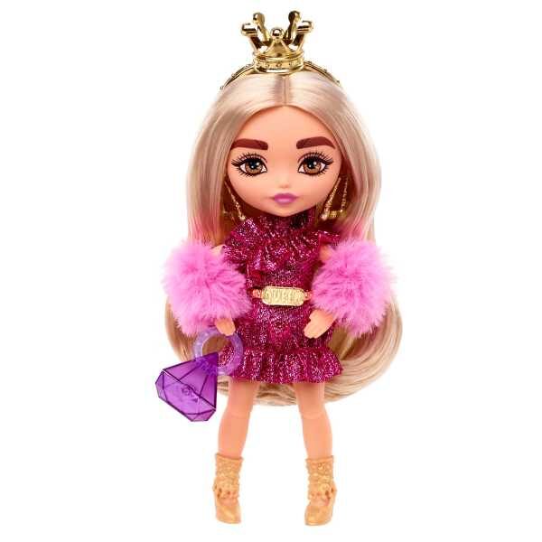Barbie® Extra Mini Minis™ lelle - zelta kronis, 13 cm, HJK67