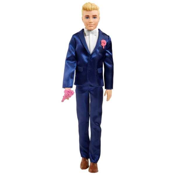 Barbie® Fairytale Ken™ Līgavaiņa lelle (blonds), 1 gab., GTF36  