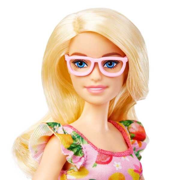 Barbie® Fashionistas lelle - ar augļu raksta kleitu, 1 gab., HBV15 