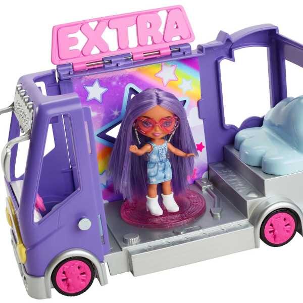 Barbie® Extra Mini Minis™ lelle un autobuss, HKF84