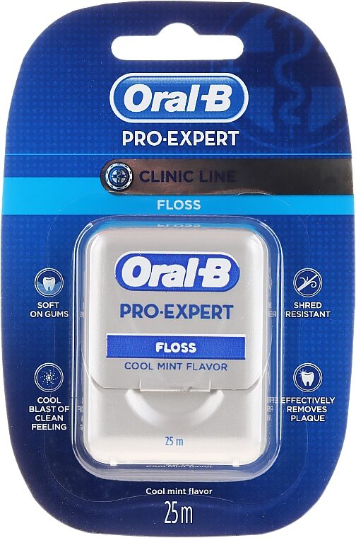 ORAL-B zobu diegs Pro-Expert Clinic Cool Mint