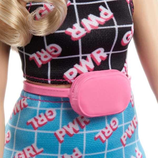 Barbie® Fashionistas lelle - blondīne ar meitenīgu tērpu ar drukātu apdruku,, 1 gab., HJT01
